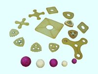 清理塊、推料塊、橡皮球