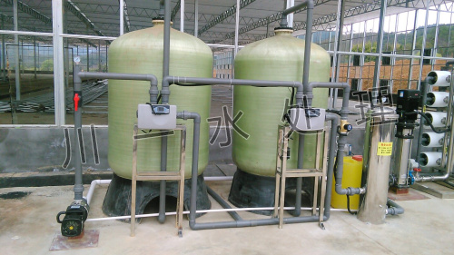 【川一股份】 江西10T/H農業用水處理設備安裝調試